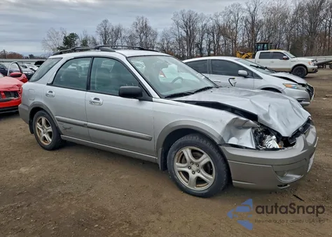2004 Subaru Impreza Outback Sport z USA, uszkodzony, nr VIN JF1GG68504G807344